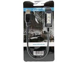 Compacte USB LED Lamp met Zwanenhals voor Laptop en Leeslamp