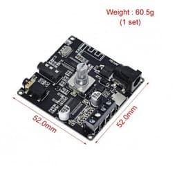 Bluetooth 5.0 20W Stereo Eindversterker - Mobiele Controle via APP, 12V/24V Digitale Versterker Module — thumbnail 2