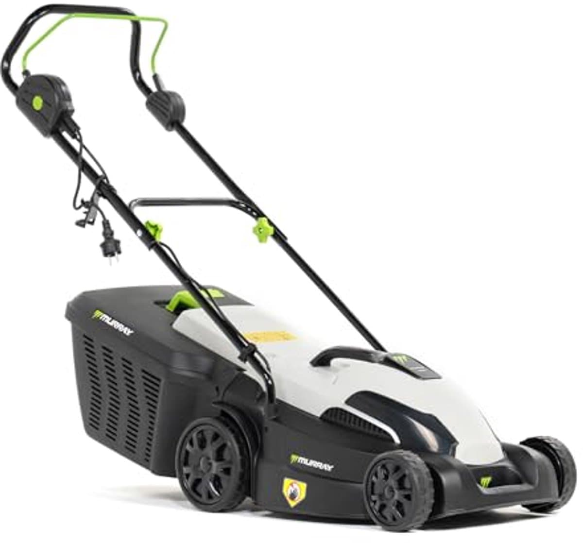 Elektrische Grasmaaier 2-in-1 1600 W met 38 cm Snijbreedte en 45 L Grasopvangbak voor Tuinen tot 500 m² — afbeelding 1