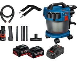 Bosch snoerloze stofzuiger GAS 18V-10 L / 2x 5,0 Ah accu + lader ...