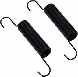 2 stuks trekveer, terugtrekveer 133503 532169022, compatibel met Husqvarna AYP Craftsman, weerbestendige stalen veer voor spanrol, reserveonderdeel voor zitmaaier en grasmaaier, duurzame vervangingsonderdelen voor tuinmachines — thumbnail 1