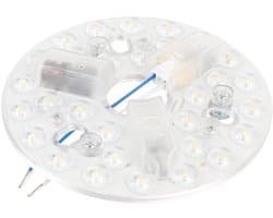 Dailygoods - Innovra - 5,3 Inch LED Retrofit Lichtkit voor Plafondventilator 15W Dimbaar
