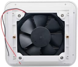 Dailygoods - Dailygoody - Ventilator - Ventilatie - Waterdicht - Wit - Geluidsarm - Ideaal voor caravan en camping - Slaapkamer en woonkamer — thumbnail 3