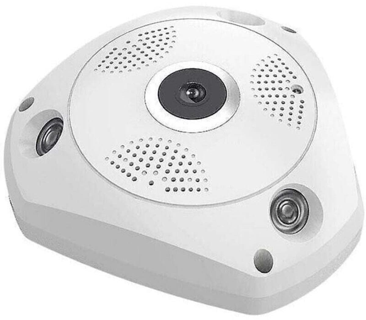 Draadloze netwerkcamera met hoge resolutie en nachtzicht, 360° panoramische camera — afbeelding 1