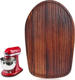 Mixer Onderlegger - Keukenmachine Schuif - Keuken Organisatie - Stabiele Houtconstructie - 4.5-5 Liter - Natuurlijk Hout — thumbnail 1