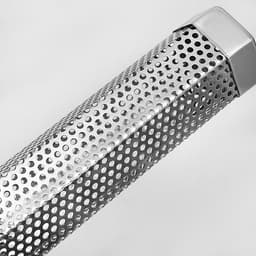 Rookbuis Grill - Pellet Smoker - Barbecue smaak - Roestvrij staal - 15.7 x 5.5 cm - Zilverkleurig — thumbnail 4