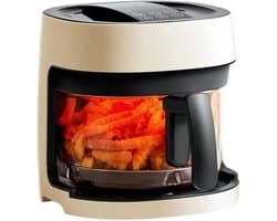 Multi-function Air Fryer Panorama Air Fryer 4.5 Litres, Multi-Function Automatic Electric Oven, Large Capacity French Fries, No Oil and Low Fat