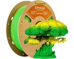 Mat PLA Filament - 3D Print Draad - Objecten Printen - Kleurverloop - 1 kg - Goud (geel en groen)
