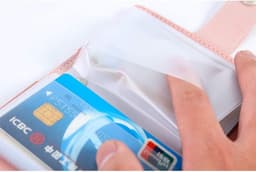 Elegante PU Leren Creditcardhouder met RFID Bescherming voor Vrouwen - Verkrijgbaar in 6 Kleuren en Geschikt voor Diverse Kaarten — thumbnail 3