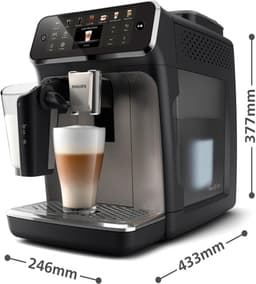Philips 4400 Series EP4449/70 - Volautomatische espressomachine - 12 Soorten Koffie + Heet Water - Grijs — thumbnail 5
