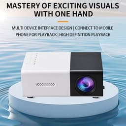 Dailygoods - Draagbare Mini Projector met 1080p Full HD en Ingebouwde Luidsprekers — thumbnail 5