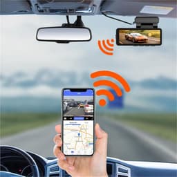 Auto Dashcam - 4K Cam DVR - Veilige Ritten - Dubbele Lens Opname - 4 inch Scherm - Zwart — thumbnail 3
