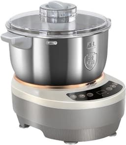 Deegmixer - Keukenmachine Mixer - Bakken en Deeg Maken - Met Fermentfunctie - 5 Liter - Zilver — thumbnail 1