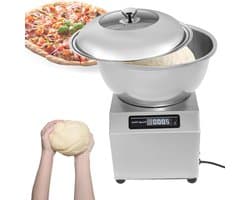 Deegkneedmachine - Standmixer Pizzadeegmaker - Deeg Bereiden - Dubbele Rotatie - 8 kg - Zilver