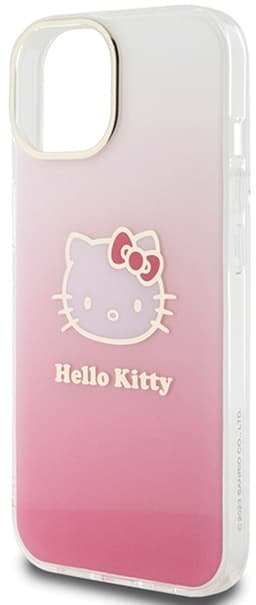 Hello Kitty Serie - iPhone 13 Hoes - Rood - IML Gradient Electrop - Hardcase — thumbnail 5
