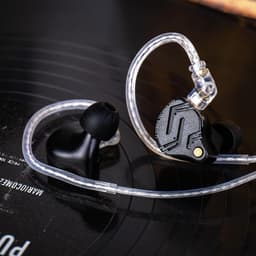 KZ ZS12 Pro - In-Ear Monitor - Met Microfoon - IEM - met HiFi Geluid - Dynamische Drivers - Metaal Design - Incl Kabel & Eartips - Zwart — thumbnail 2