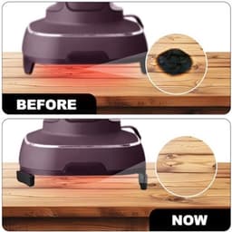 8 stuks Airfryermatten voor Ninja Crispi, draagbare vierpotige siliconen hittebestendige onderzetters Airfryermat voor kooksysteemhouder Kitchen Aid-accessoires (zwart) — thumbnail 7