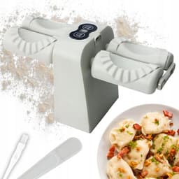 Pingyang Rongrong - Elektrische Pierogi Machine - Dubbele Werkstand - Automatisch en Handmatig - Anti-slip Voeten — thumbnail 1