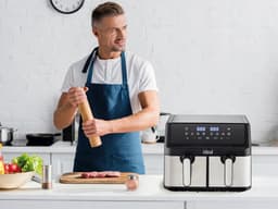 Ideal IK1500 Serie - Heteluchtfriteuse - 9L - Dubbele Korf - 2000W — thumbnail 6