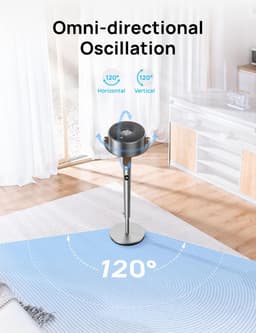 Ventilator Staand - Statief Ventilator - Luchtcirculator — thumbnail 1