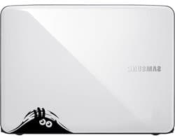 Laptop Sticker - Tablet Sticker - Laptop Stijlvol Maken - Gemakkelijk Verwijderbaar - 152 x 61 cm - Mat Zwart