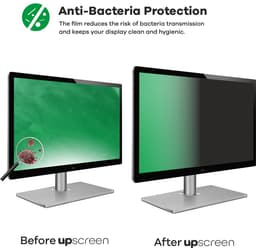 upscreen - privacyscherm voor Dell Ultrasharp U2723QE - privacy filter screenfilter Blauwlichtfilter — thumbnail 3