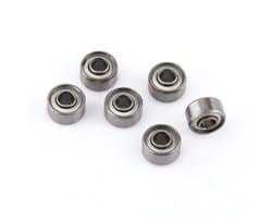 Set van 10 Micro Kogellagers 3 x 8 x 4mm - Stalen Groefkogellagers met Dubbele Afsluiting voor Miniatuurtoepassingen