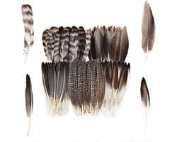 Hoogwaardige Witte Veertjes voor Dromenvangers en Creatieve Projecten, Perfect voor Decoratie en Knutselen voor Alle Leeftijden