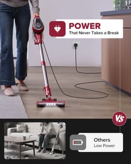 VACTIDY Blitz C8 - Stofzuiger met snoer - 200 AW, 70 kPa, 500 W - 7 m lang snoer (bereik 160 m²) - 1,5 liter inhoud — thumbnail 3