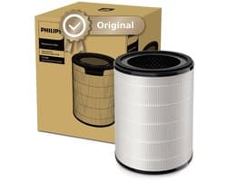 Philips - Originele Luchtreinigerfilter FY2180/30 - voor Philips Luchtreinigers AC2936, AC2939, AC2958 en AC2959 - 3 in 1 NanoProtect HEPA Filter - 3 Laags - Wit