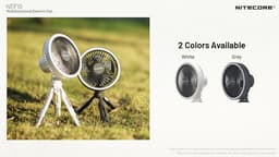 Nitecore NEF10 Elektrische Ventilator Gray — thumbnail 3