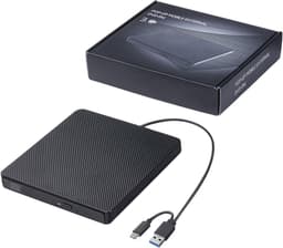 Externe Schijf - Optische Drive - Data Opslag - Brede Compatibiliteit - 14x14x1.8 cm - Wit — thumbnail 4