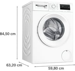 Bosch Serie 4 WAN2827UFR wasmachine Voorlader 8 kg 1400 RPM Wit — thumbnail 3