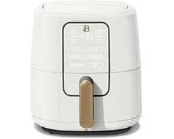 Airfryer met Touchscreen - Heteluchtfriteuse - Snelle Maaltijden Bereiden - Krachtig 1700 Watt Systeem - 227 Kwarts - Wit