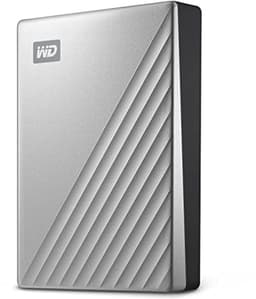 Externe Harde Schijf - Draagbare Opslag - Bestanden Opslaan - Hardware Versleuteling - 2 TB - Zilver — thumbnail 1