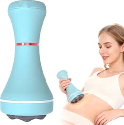 Diepweefselmassageapparaat voor vrouwen, met 5 massagekoppen en vibratietherapie, geschikt voor cellulitismassage op benen, dijen, buik, nek en schouders. — thumbnail 1