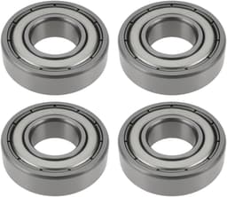 Dailygoods- Wiellager 1-1/8" x 1/2" x 5/16" - 4 Stuks - Vervanging 52-2450 - Compatibel met Toro 21" Maaiers - Metalen Afdichting - Slijtvast - Lager — thumbnail 1