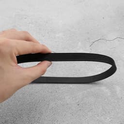 Dailygoods- Aandrijfriem Rubber 14mm Breedte - Gesloten Lus - 490mm Omtrek - Compatibel met Qualcast M2E1032M/M2E1232M - Duurzaam - Slijtvast - Grasmaaierriem — thumbnail 3