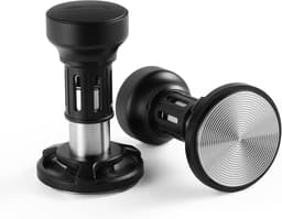 Espresso Tamper - Koffie Aanstamper - Perfect Koffie Zetten - Geluidsfeedback Klik - 58 mm - Zwart — thumbnail 1