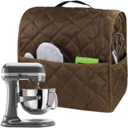 Keukenmixer Hoes - Apparaat Beschermer - Keuken Organisatie - Met Opbergvakken - 4.5-5 Liter - Wijnrood — thumbnail 4
