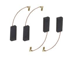 Dailygoods- Koolborstels 2 Pairs - Vervanging voor Grasmaaier - 29x11.2x6.2mm - Compatibel met Flymo/Dewalt - Hoge sterkte - Lange levensduur - Koolborstel
