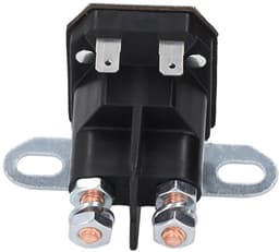 Starter Solenoid - Startrelais Grasmaaier - Tuingereedschap Onderhoud - Stof- en waterbestendig - DC 12V - Zilverkleurig — thumbnail 1