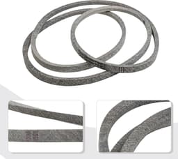 Dek aandrijfriem - Grasmaaier riem - Gazon onderhoud - Vezel materiaal - 5/8 x 111 Inch - Zwart — thumbnail 4