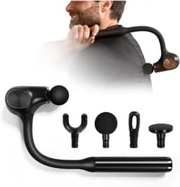 Rugmassagepistool - Spierstimulator Draagbaar - Spierherstel - Borstelloze Motor - 30 x 30 x 20 cm - Zwart — thumbnail 5