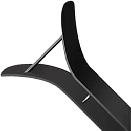 Hoofdtelefoonstandaard - Headsetbeugel Display - Bureau Organisatie - Stabiele Basis - 27 cm - Wit — thumbnail 2