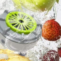 Allecto - Fruit Groente Wasmachine - Diep reinigend - USB apparaat - Purifier voor groenten en fruit - Verlengt bewaartijd - Geschikt voor vlees en... — thumbnail 4