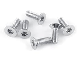 50 stuks M4 Pan Head Schroeven van RVS, Sterkop met Kruiskop voor Diverse Toepassingen, M4×12