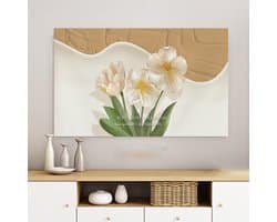 Televisie Beschermhoes - Tv Stofhoes - Scherm Beschermen - Half-omhullend Ontwerp - Verschillende Maten - Bedrukt