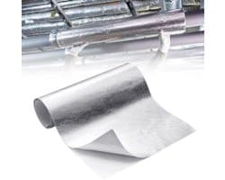 Aluminium Warmtebeschermingsmat, Zelfklevende Glasvezel Thermische Barrière voor Hoge Temperatuur en Slangenbescherming