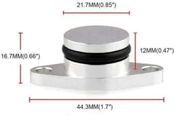 Geschikt voor BMW M47 motor 4 22mm inlaatspruitstuk ventiel plug kit — thumbnail 2